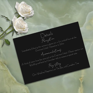 Luna Moth Moon Phases Enclosure Card