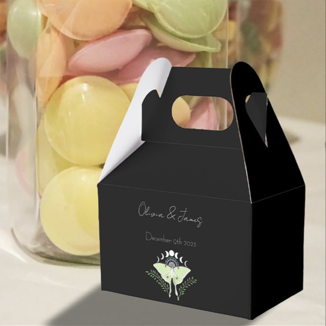 Luna Moth Moon Phases Favour Box (Creator Uploaded)