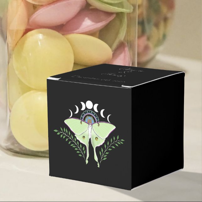 Luna Moth Moon Phases Favour Box (Creator Uploaded)