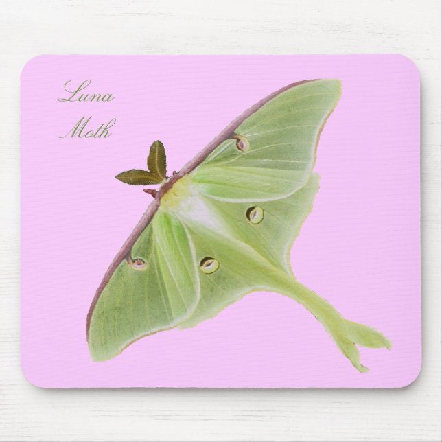 Luna Moth Mousepad (Front)