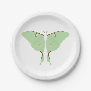 Luna Moth - Paper Plates