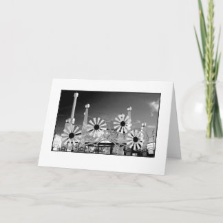 'Luna Park Entrance' Blank Greeting Card