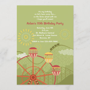Luna Park Invitation