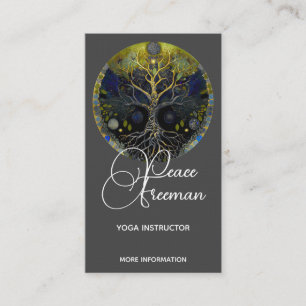 Luna Rising Tree of Life Business Card