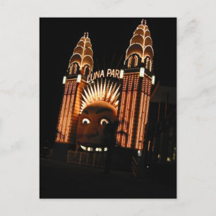 luna sydney face postcard
