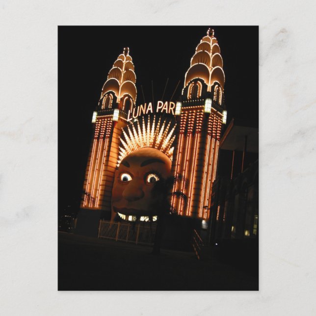 luna sydney face postcard (Front)