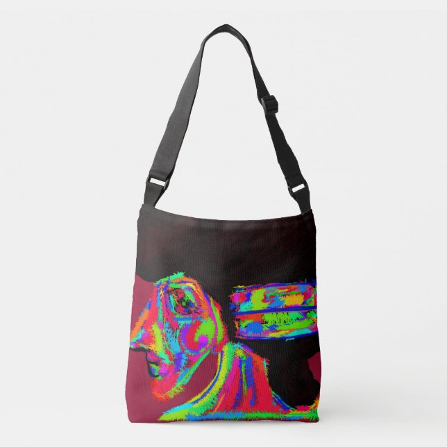 Luna Wolfwoman  Crossbody Bag (Front)