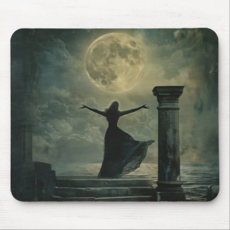 Luna Worship #1 Supernatural Occult Mouse Pad