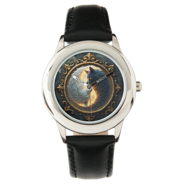 Lunar Balance – Where Shadows Embrace the Light.  Watch (Front)