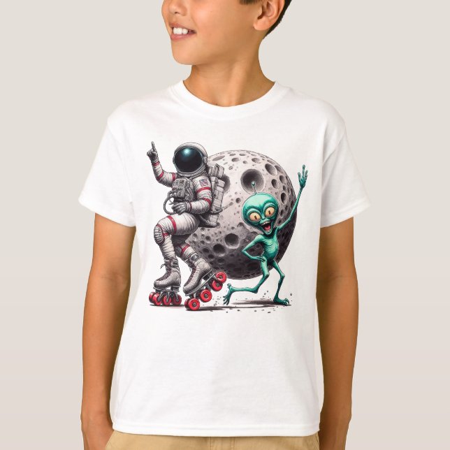 Lunar Boogie Kid's T-Shirt (Front)