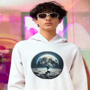 Lunar Breakdance – Street Style in Space Hoodie