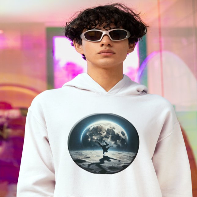 Lunar Breakdance – Street Style in Space Hoodie (Creator Uploaded)
