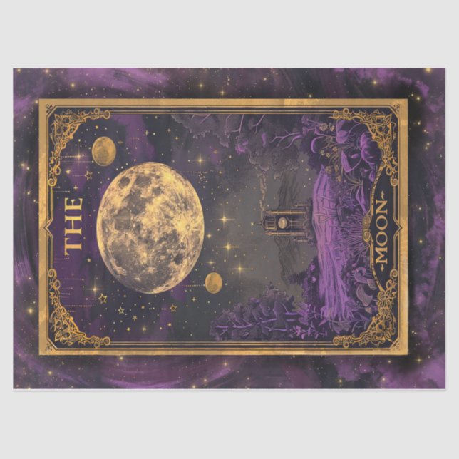 Lunar card 1 tissue paper (Front)
