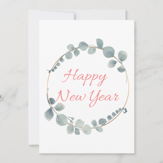 Lunar Chinese New Year Card (Front)