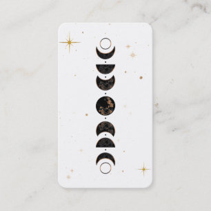*~* Lunar Cosmic Moon Phases . Universe Shaman Business Card