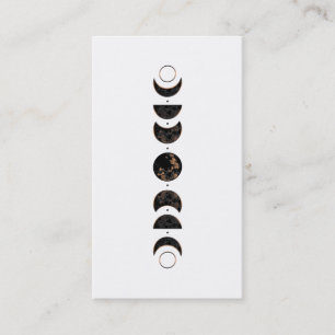 ** Lunar Cosmic Moon Phases Universe Shaman Business Card