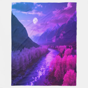 Lunar Dreams Blanket – Soft Cosmic Comfort