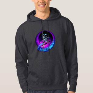 Lunar Drift Skateboard hoodie– Neon Space Streetwe Hoodie