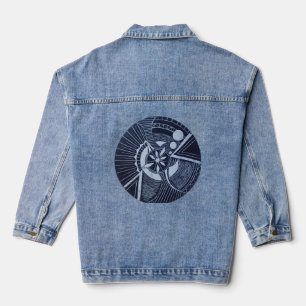 Lunar eclipse denim jacket