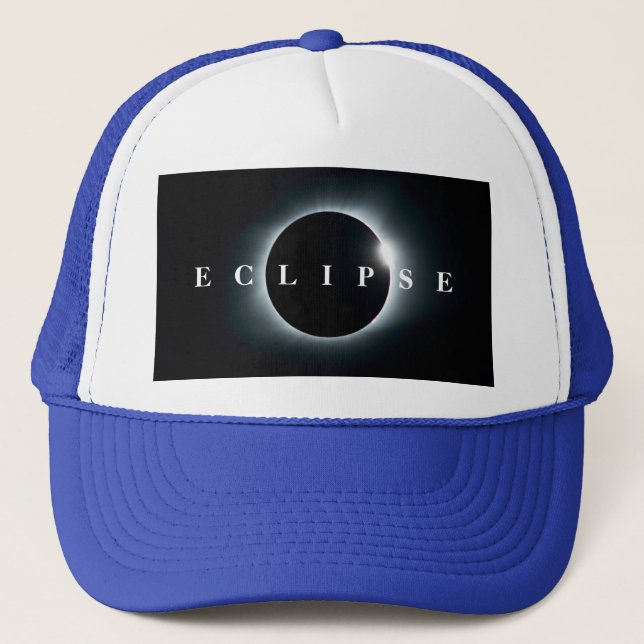 Lunar Eclipse Images Pics of Lunar Eclipse Photo Trucker Hat (Front)