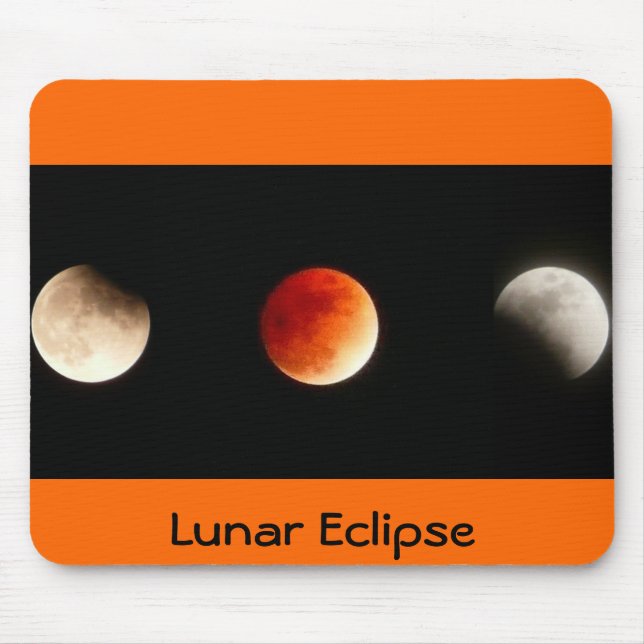 Lunar Eclipse Mouse Pad (Front)