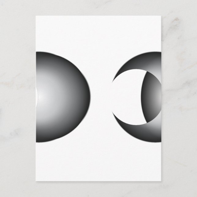 lunar eclipse postcard (Front)