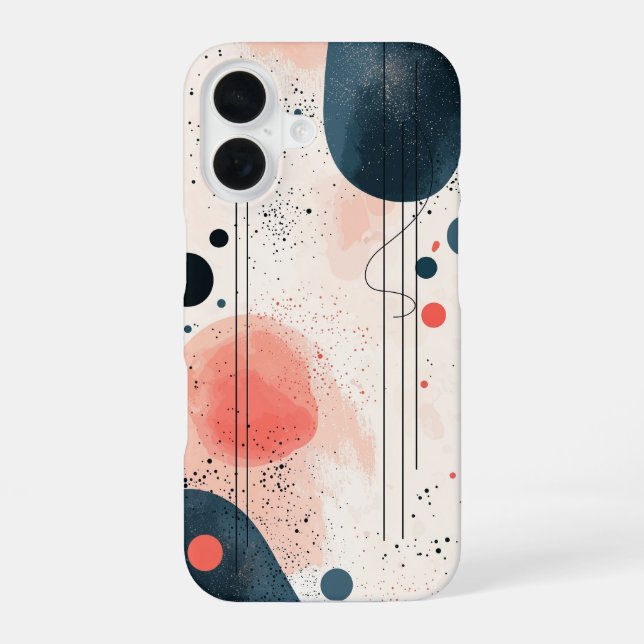 Lunar Eclipse Splash Phone Case (Back)