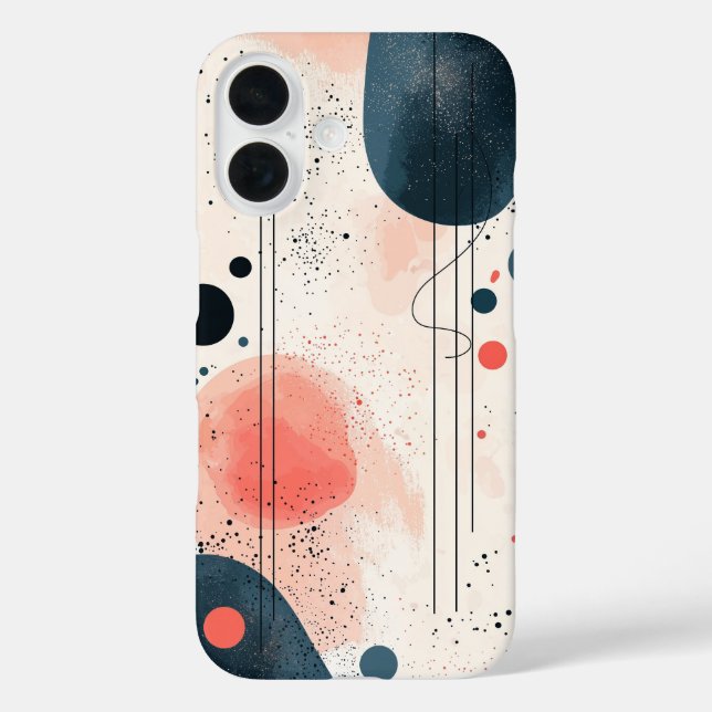 Lunar Eclipse Splash Phone Case (Back)