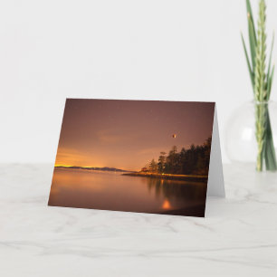 Lunar Eclipse   Victoria, British Columbia Card