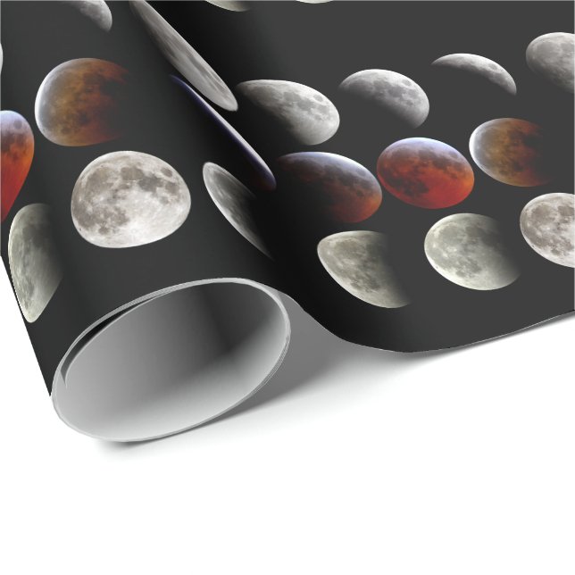 Lunar eclipse wrapping paper (Roll Corner)