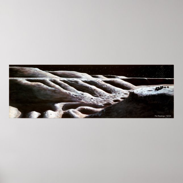 Lunar Exploration Poster (Front)