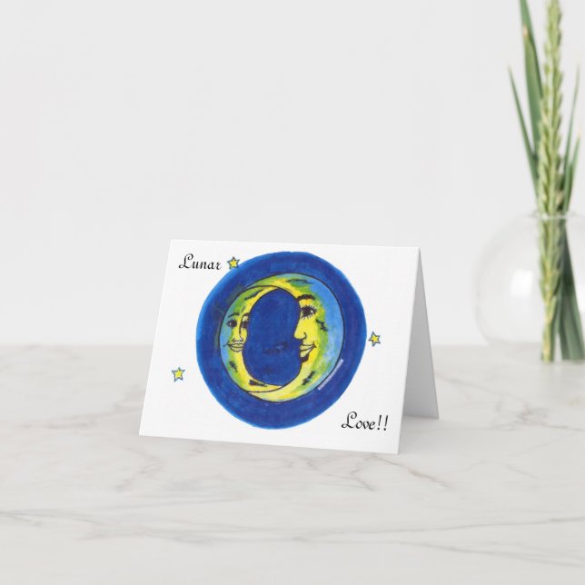 Lunar Love Card (Front)