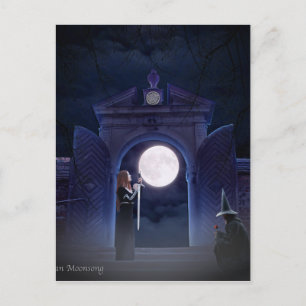 Lunar Love Postcard