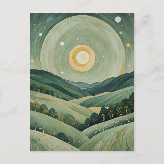 Lunar Lullaby Postcard (Front)