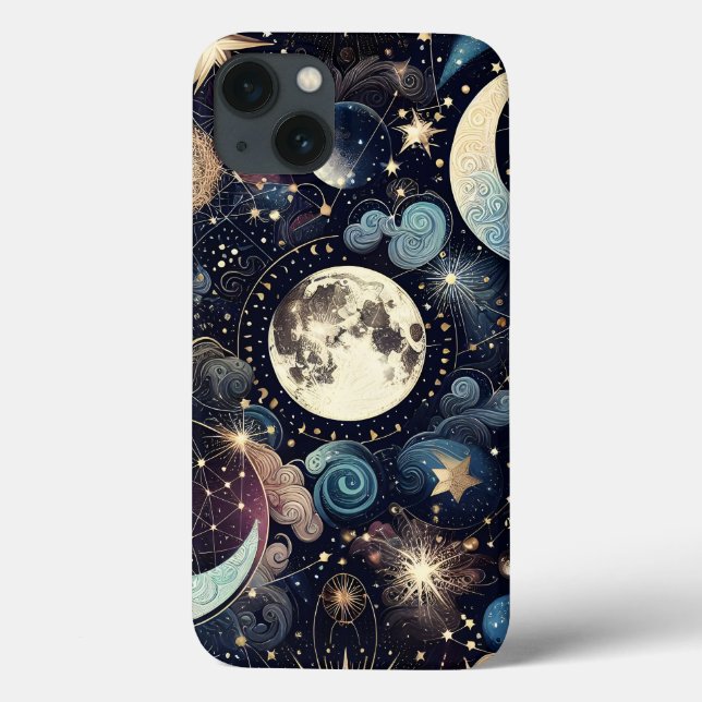 Lunar Magic Case-Mate iPhone Case (Back)