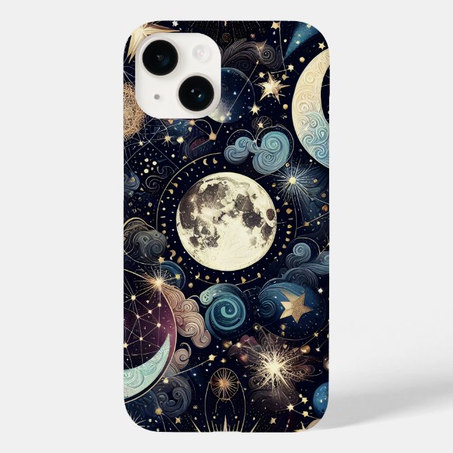 Lunar Magic Case-Mate iPhone Case (Back)