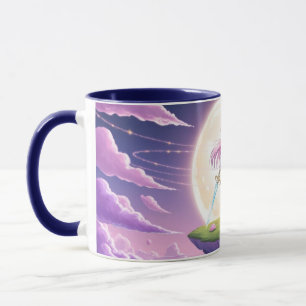 Lunar Magical Girl Mug – Pastel Moon Warrior