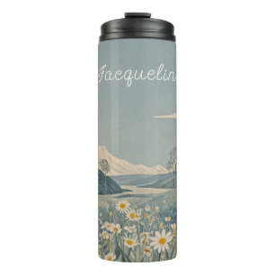 Lunar Meadow Personalised Thermal Tumbler