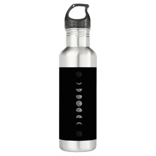 Lunar Moon Phases Celestial 710 Ml Water Bottle