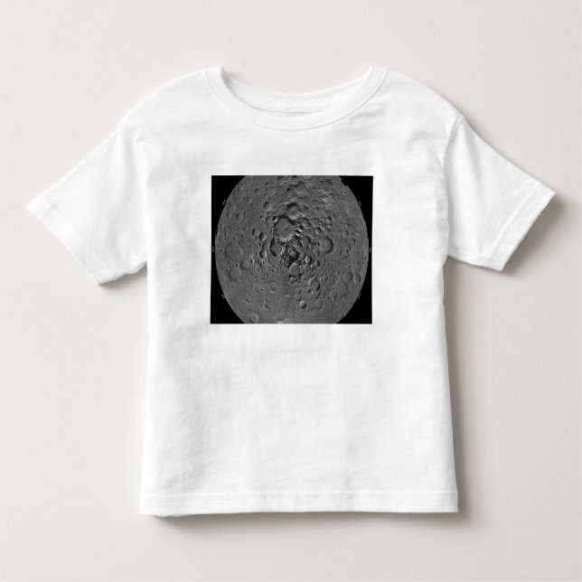 Lunar mosaic of the north polar region of the m toddler T-Shirt (Front)