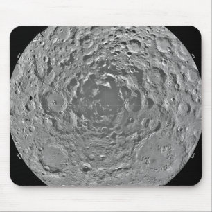 Lunar mosaic of the south polar region of the m mouse pad
