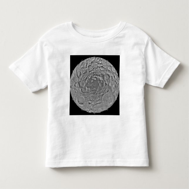 Lunar mosaic of the south polar region of the m toddler T-Shirt (Front)