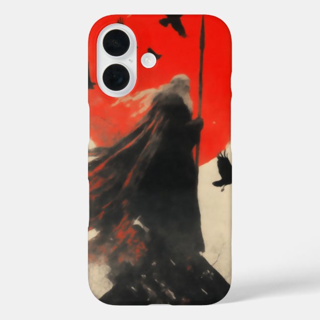 Lunar Moth Magic Phone Case (Back)