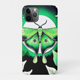 Lunar Moth Night iPhone 11 Pro Case