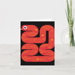 Lunar New Year 2025 - Year Of The Snake  Card
