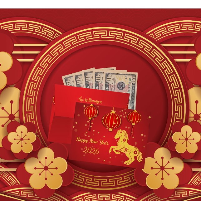 Lunar New Year 2026 | Year of the Horse Money Envelope (Creator Uploaded)