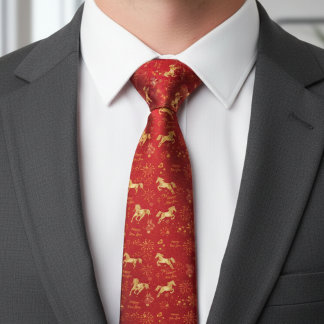 Lunar New Year 2026 | Year of the Horse Tie