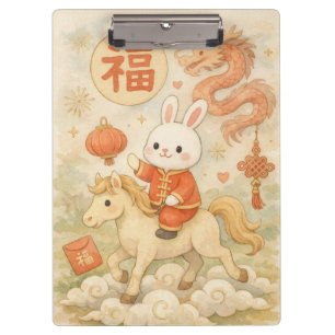 Lunar new year clipboard