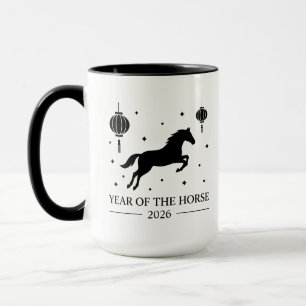 Lunar New Year Horse 2026 Traditional Chinese Mug