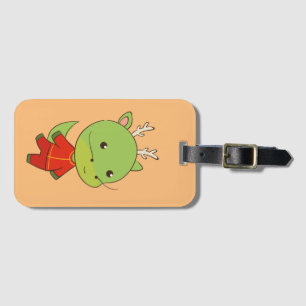 Lunar New Year Of Dragon Zodiac Animal   Luggage Tag